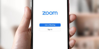 Zoom Start Bildschirm