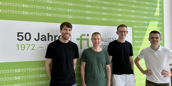 Florian Plenter, Gerrit Franke, Alexander van der Staay, Philip Stahmann