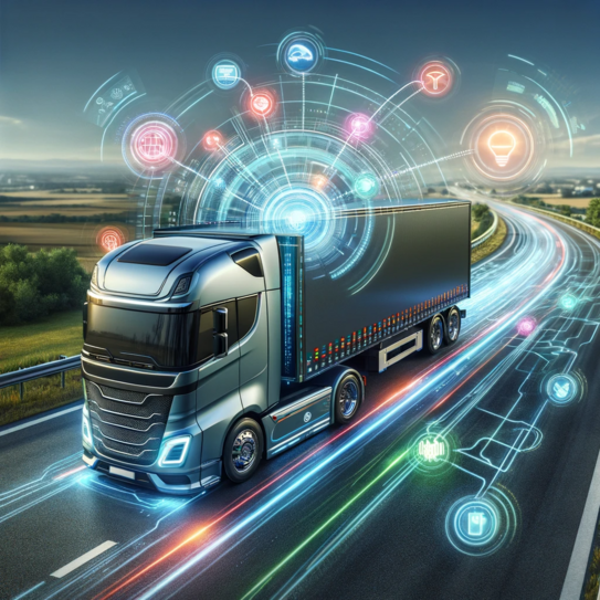 Telemetriedaten und LKW