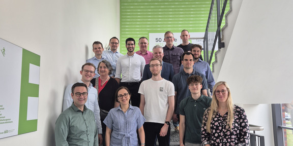 v.l.n.r. Jens Pöppelbuß, Alexander van der Staay, Philip Stahmann, Dorothee Weisser, Christian Janiesch, Maryam Zehtaban, Yngve Kelch, Dennis Pries, Maximilian Nebel, Thorsten B. Behling, Martin Fiedler, Dominic Mann, Jan Wittpoth, Florian Hermann, Mihael Markic, Luisa Pitschak