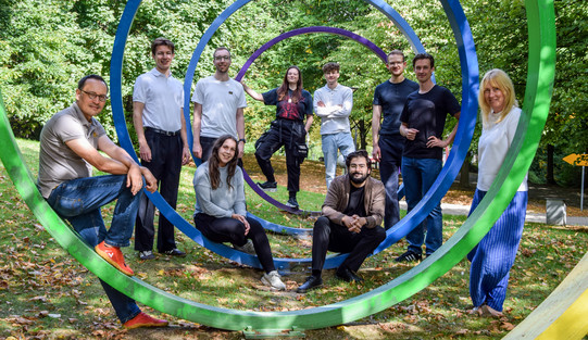 Teamfoto Lehrstuhl Enterprise Computing