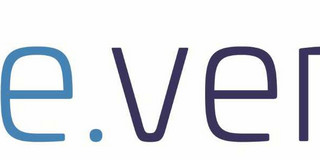 Logo von e-venture als Buchstaben
